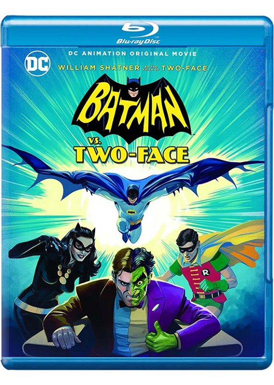 Cover for Batman vs Two Face Bds · DC Universe Movie - Batman vs Two Face (Blu-ray) (2017)