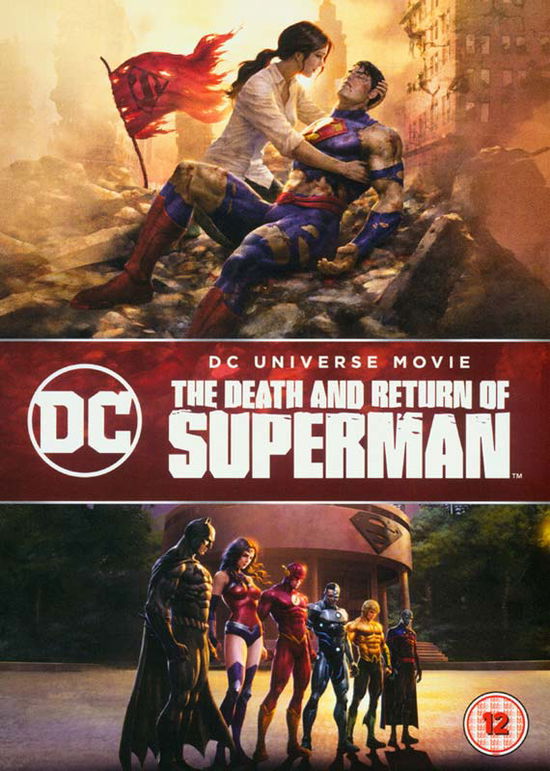 DC Universe Movie - The Death And Return Of Superman - Death  Rtn of Superman Dvds - Elokuva - Warner Bros - 5051892225960 - maanantai 27. tammikuuta 2020