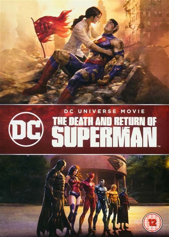 Cover for Death  Rtn of Superman Dvds · DC Death And Return Of Superman (DVD) (2020)