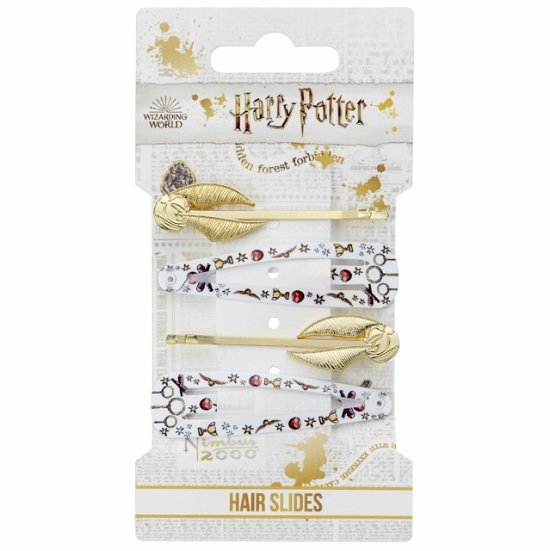 Cover for Harry Potter · Official Harry Potter Golden Snitch Hair Clip Set (MERCH) (2021)