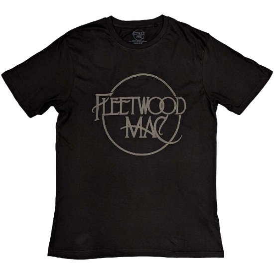 Fleetwood Mac Unisex Hi-Build T-Shirt: Classic Logo - Fleetwood Mac - Produtos -  - 5056561065960 - 