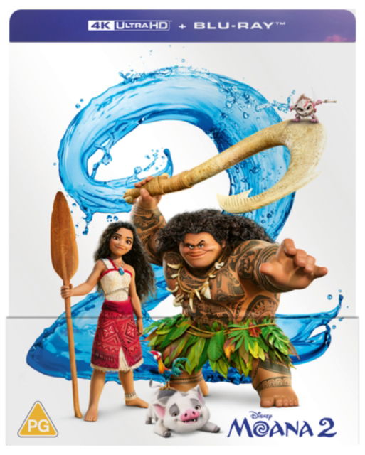 Cover for Moana 2 Uhd BD Steelbook · Disneys Moana 2 (Steelbook) (Blu-ray) (2025)