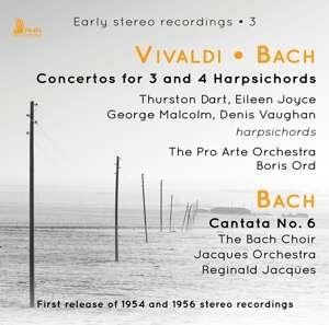 Cover for Thurston Dart / Eileen Joyce / George Malcolm / Denis Vaughan · Vivaldi. Bach: Concertos For 3 Or 4 Harpsichords. Bach: Cantata No. 6 (CD) (2019)