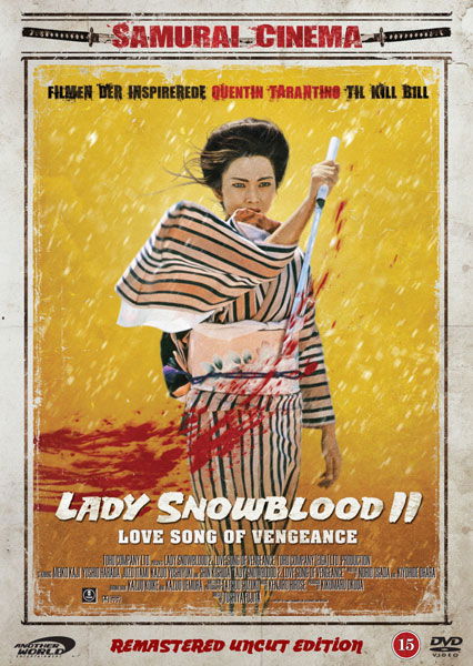 Cover for Toshiya Fujita · Lady Snowblood II - Love Song of Vengeance (DVD) (2008)