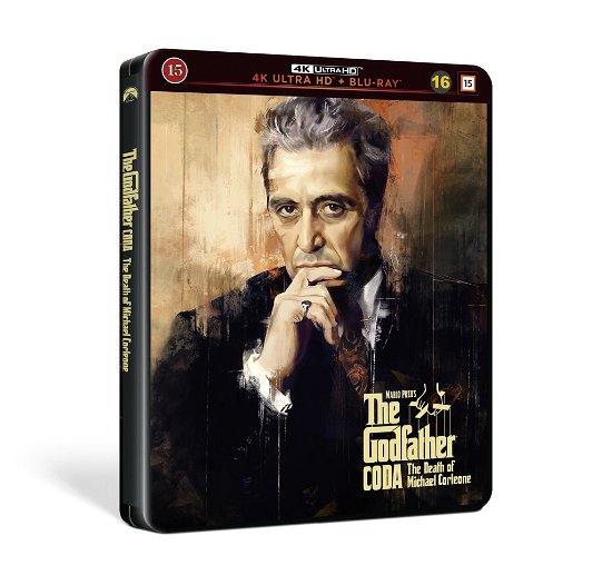 Godfather, The Coda Steelbook (4k+Bd) -  - Film - Paramount - 7333018024960 - October 17, 2022