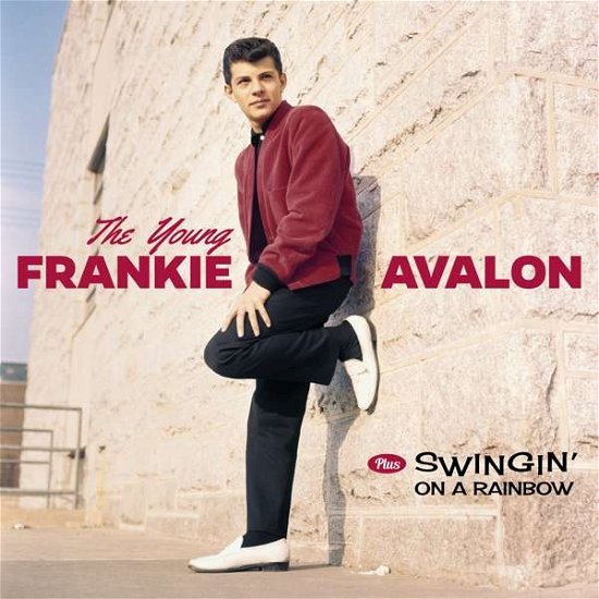 Cover for Frankie Avalon · The Young Frankie Avalon / Swingin On A Rainbow (CD) [Bonus Tracks edition] (2018)