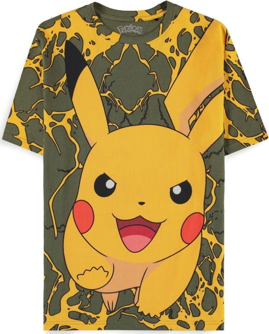 Pokemon T-Shirt Pikachu Lightning Größe L (Leksaker) (2024)