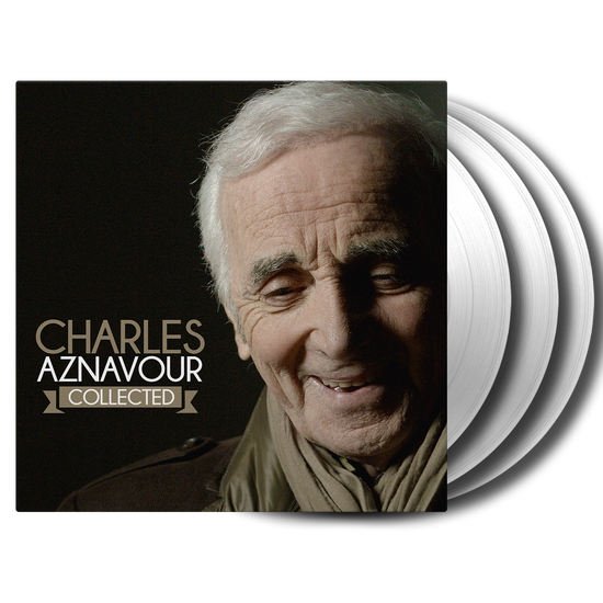 Cover for Charles Aznavour · Collected (LP) [Crystal Clear Vinyl edition] (2024)