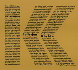 KK-STRINGS: Bullerjan Nächte *d* - KK-Strings/+ - Música - Preiser - 9120013759960 - 27 de junho de 2011