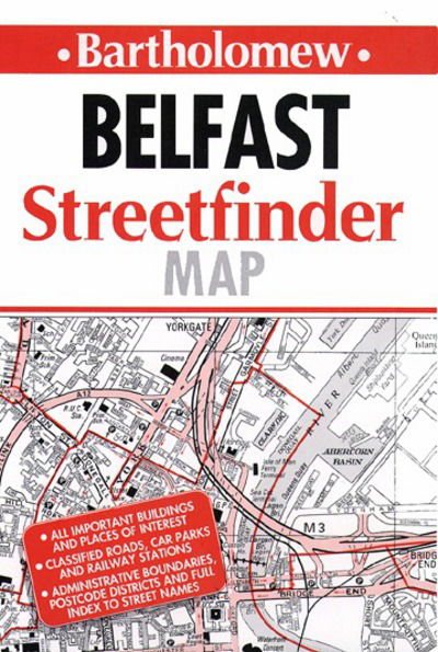 Cover for Not Known · Collins Belfast Streetfinder Map (Map) (1998)