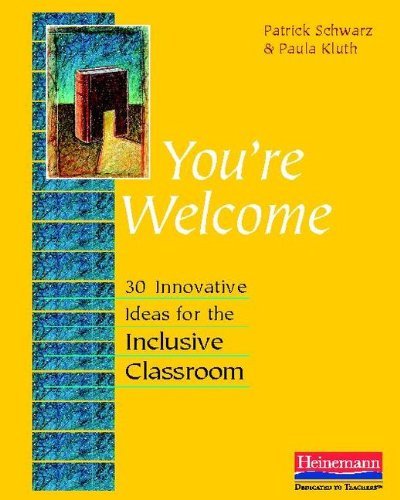 Cover for Paula Kluth · You're Welcome: 30 Innovative Ideas for the Inclusive Classroom (Paperback Bog) (2013)