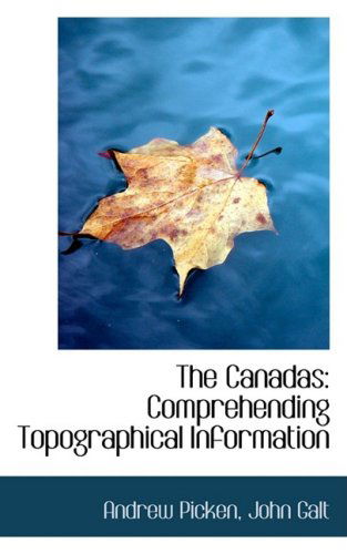 Cover for Andrew Picken · The Canadas: Comprehending Topographical Information (Hardcover Book) (2008)