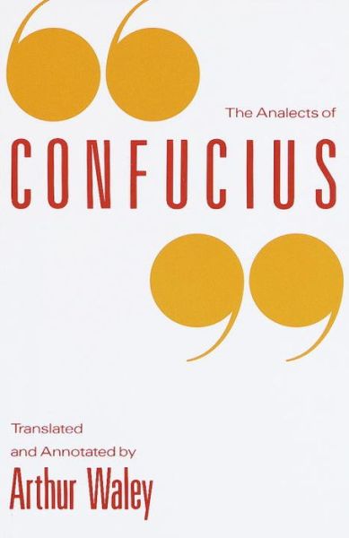 Cover for Arthur Waley · The Analects of Confucius (Pocketbok) (1989)