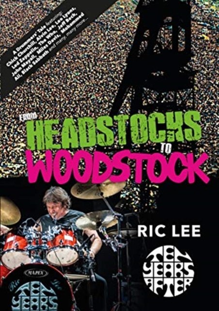 Cover for Ric Lee · From Headstocks to Woodstock (Paperback Bog) (2018)