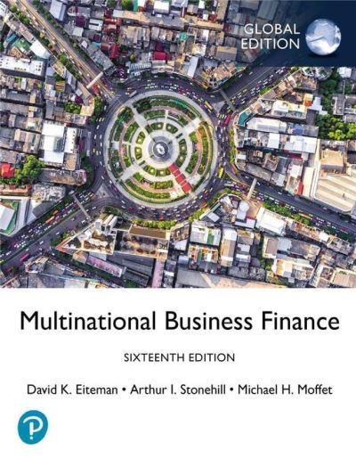 Cover for David Eiteman · Multinational Business Finance, Global Edition (Paperback Book) (2023)