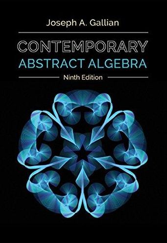 Cover for Gallian, Joseph (University of Minnesota, Duluth) · Contemporary Abstract Algebra (Hardcover Book) (2016)