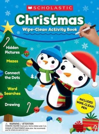 Cover for Inc. Staff Scholastic · Christmas Wipe-Clean Activity Book (Bok) (2018)