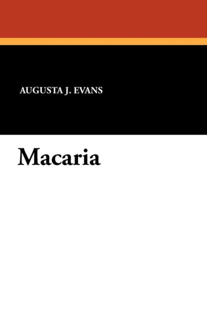 Cover for Augusta J. Evans · Macaria (Paperback Book) (2024)