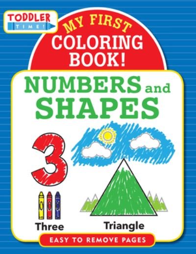 Cover for Peter Pauper Press · My First Coloring Book - Numbers &amp; Shapes (Paperback Bog) (2019)