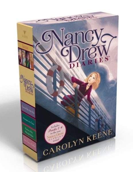 Cover for Carolyn Keene · Nancy Drew Diaries (Boxed Set): Curse of the Arctic Star; Strangers on a Train; Mystery of the Midnight Rider; Once Upon a Thriller - Nancy Drew Diaries (Paperback Book) [Boxed Set edition] (2016)