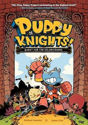 Cover for Michael Sweater · Puppy Knights: Quest for the Golden Bones - Puppy Knights (Paperback Book) (2025)