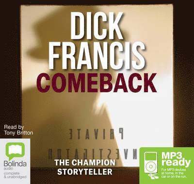 Cover for Dick Francis · Comeback (Audiobook (MP3)) [Unabridged edition] (2014)