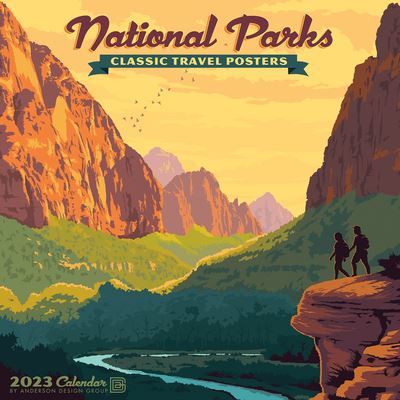 Cover for Anderson Design Group · National Parks (Art) 2023 Wall Calendar (Calendar) (2022)