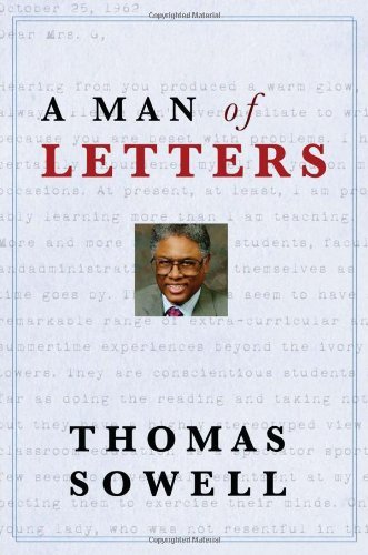 Cover for Thomas Sowell · Man of Letters (Innbunden bok) (2007)