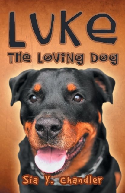 Cover for Sia Y Chandler · Luke the loving dog (Paperback Book) (2019)
