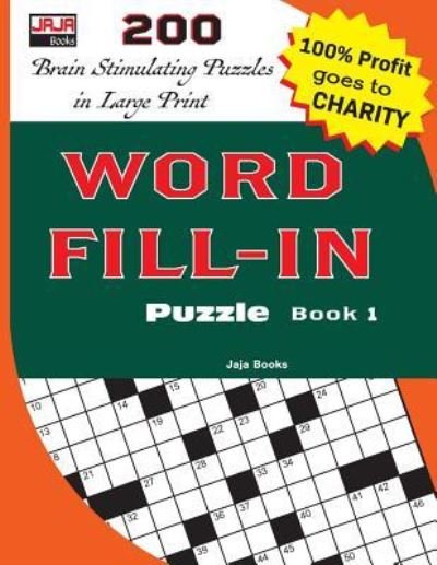 Cover for Jaja Media · Word Fill-In Puzzle Book 1 (Paperback Book) (2018)