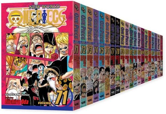 One Piece Box Set 4: Dressrosa to Reverie: Volumes 71-90 with Premium - One Piece Box Sets - Eiichiro Oda - Bøger - Viz Media, Subs. of Shogakukan Inc - 9781974725960 - 28. april 2022