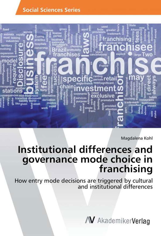 Cover for Kohl · Institutional differences and gove (Bok)