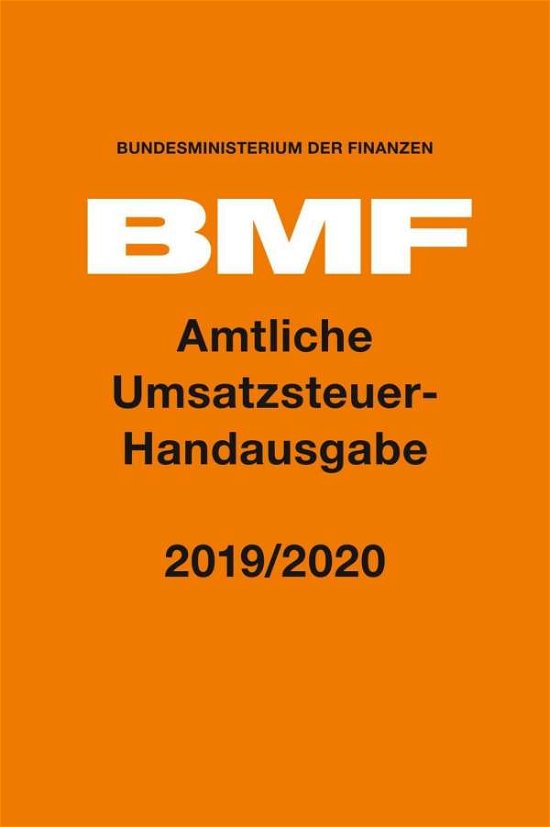 Cover for Bmf · Amtliche Umsatzsteuer-Handausgabe 2 (Book)
