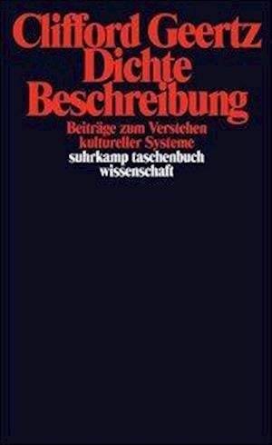 Cover for Clifford Geertz · Suhrk.TB.Wi.0696 Geertz.Dichte Beschr. (Bok)