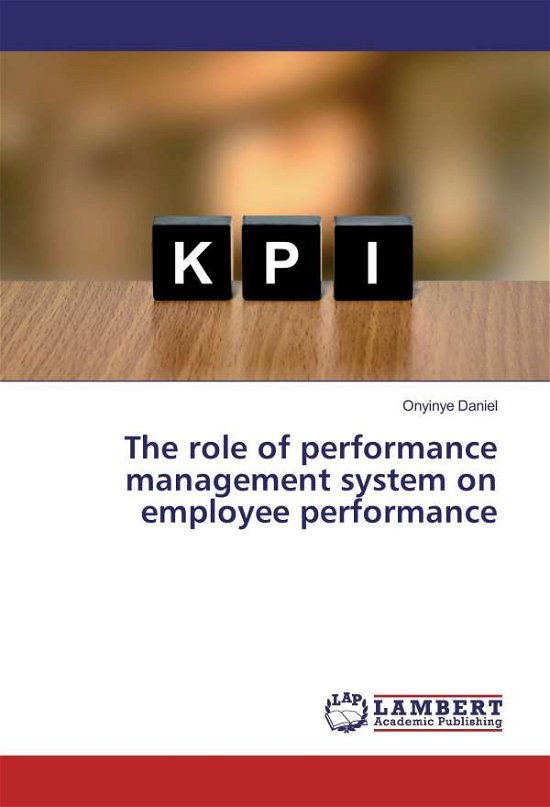 Cover for Daniel · The role of performance manageme (Bok)