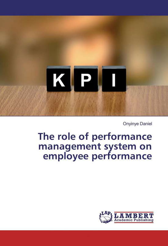 Cover for Daniel · The role of performance manageme (Book)