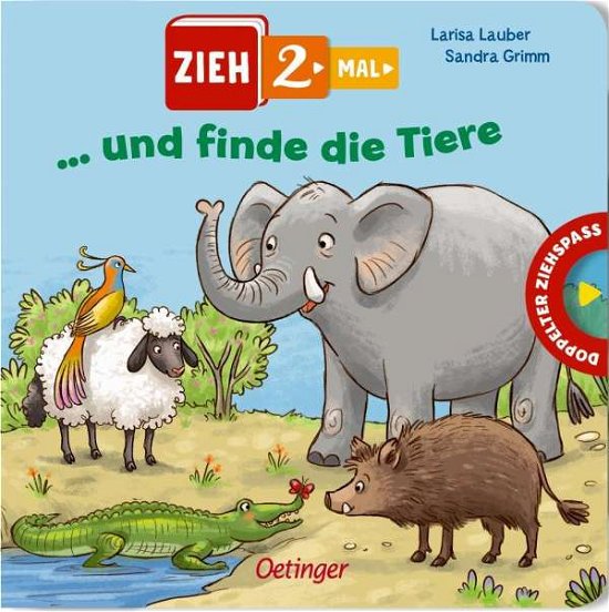 Cover for Grimm · Zieh 2-mal.und finde die Tiere (Bok)