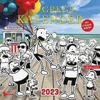 Gregs Kalender 2023 - Jeff Kinney - Merchandise - Baumhaus Verlag GmbH - 9783833958960 - 29. juli 2022