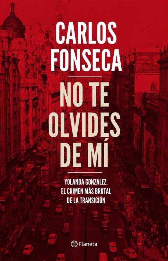 Cover for Fonseca · No te olvides de mí (Bog)