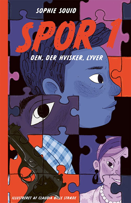 Cover for Sophie Souid · SPOR 1: Den, der hvisker, lyver (Bound Book) [1e uitgave] (2024)