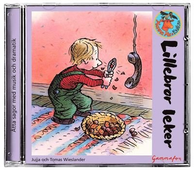 Sagor och sånger från Mamma Mu: Lillebror leker - Skrotgitarr - Jujja Wieslander - Audio Book - Rabén & Sjögren - 9789129695960 - 3. september 2014