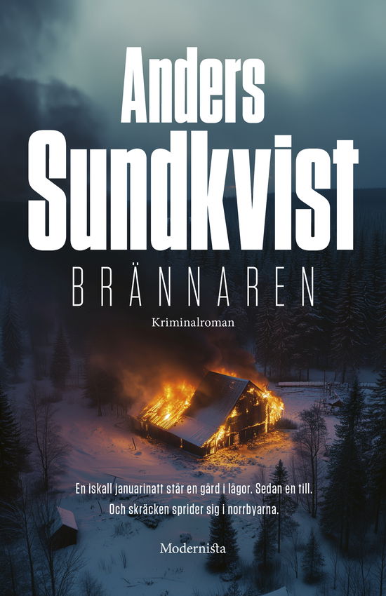 Cover for Anders Sundkvist · Brännaren (Hardcover Book) (2024)
