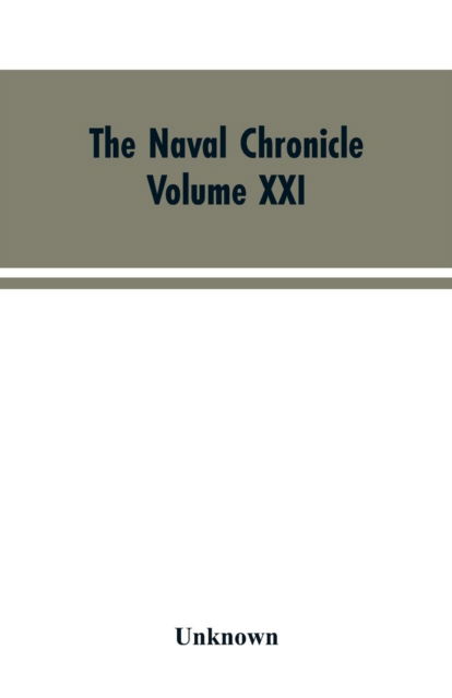 Cover for The Naval Chronicle (Paperback Bog) (2019)