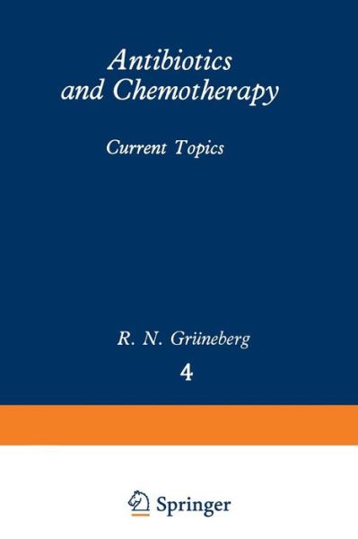 Cover for R N Gruneberg · Antibiotics and Chemotherapy: Current Topics - Current Status of Modern Therapy (Paperback Book) [Softcover reprint of the original 1st ed. 1980 edition] (2012)