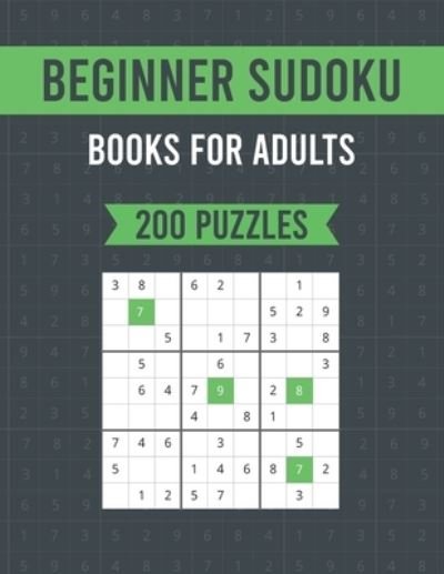 Cover for Asamsudo Press Publication · Beginner Sudoku Books For Adults (Paperback Bog) (2021)
