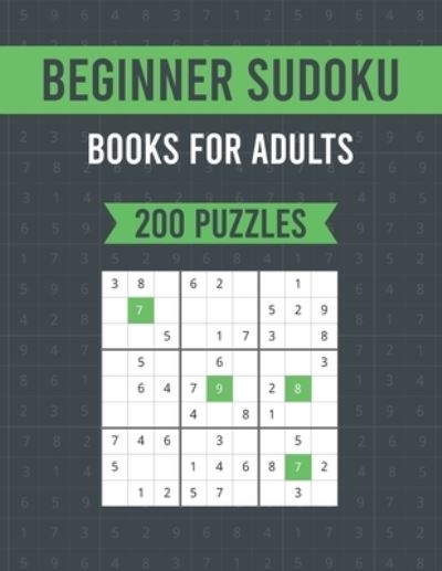 Cover for Asamsudo Press Publication · Beginner Sudoku Books For Adults (Paperback Book) (2021)