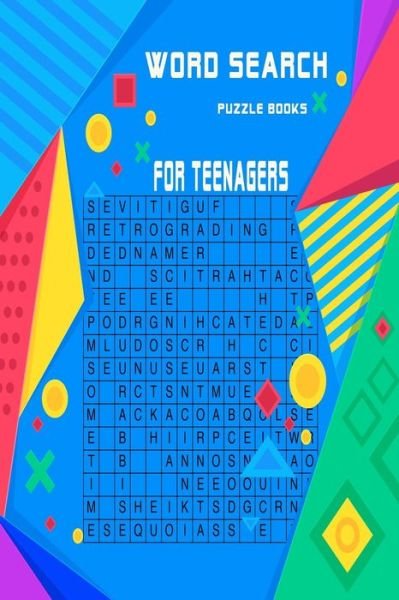 Cover for Zidrogsa Maria Zidrogsa · Word search puzzle books for teenagers: Very entertaining puzzles for beginners and intermediates with solutions at the end  . keep you brain in shape while having fun. (Pocketbok) (2021)