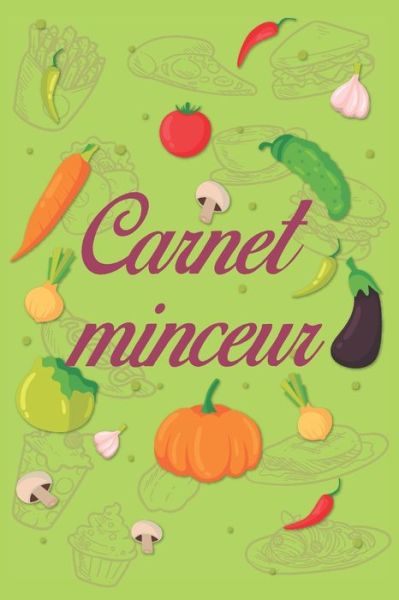 Cover for Carnet Régime · Carnet minceur (Paperback Book) (2020)