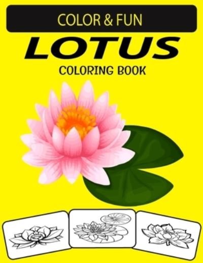 Cover for Black Rose Press House · Lotus Coloring Book (Pocketbok) (2021)