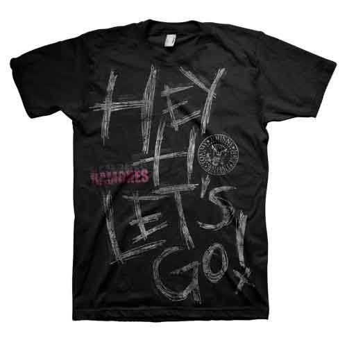 Cover for Ramones · Ramones Unisex T-Shirt: Hey Ho (T-shirt)